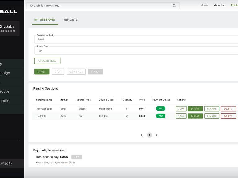 Mailsball - Платформа email-маркетинга