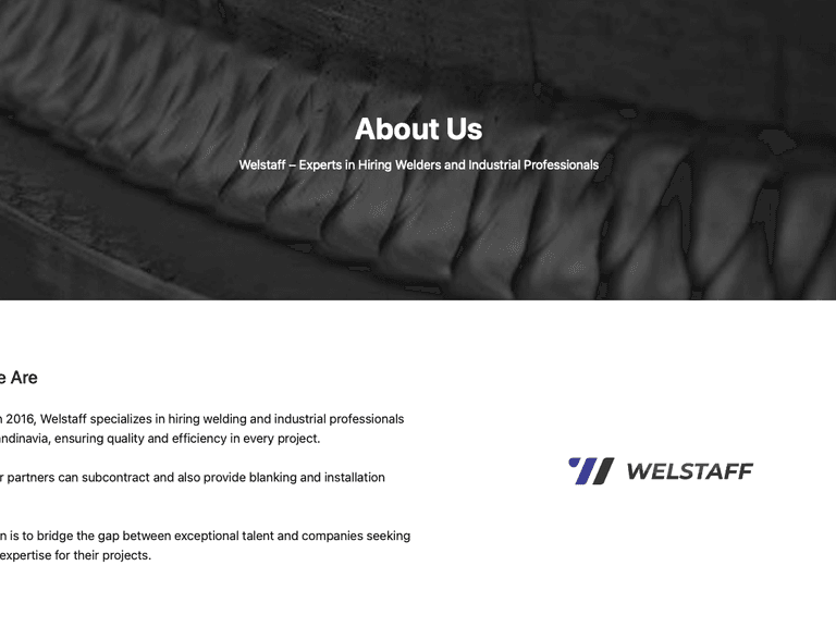 WelStaff — Teollisuuden rekrytointi