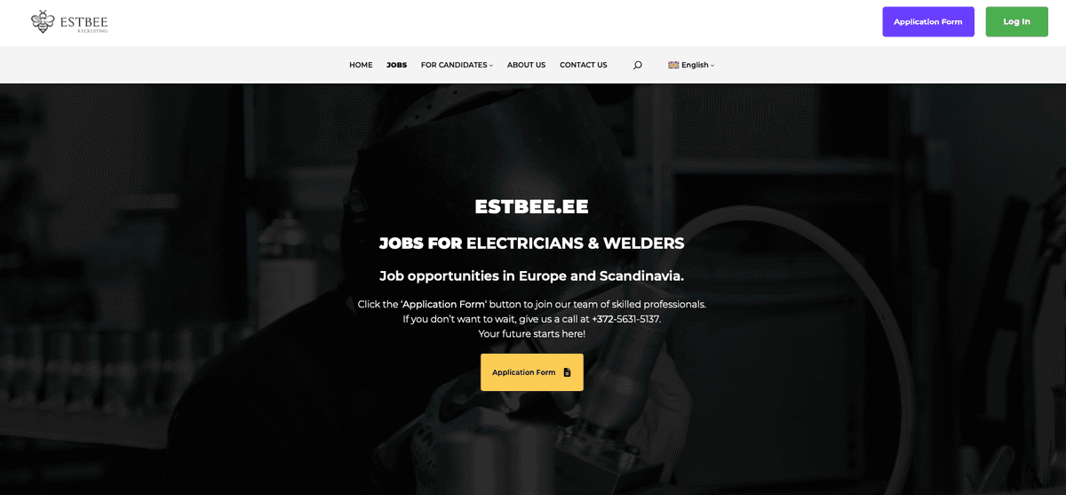 ESTBEE — Портал по подбору персонала